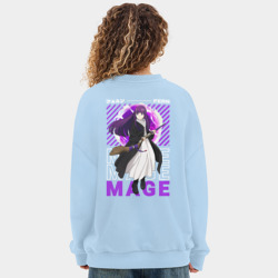 Женский свитшот oversize без начеса хлопок Mage Fern - Frieren - фото 2