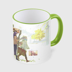 Кружка с полной запечаткой Фрирен эльф провожающая в последний путь