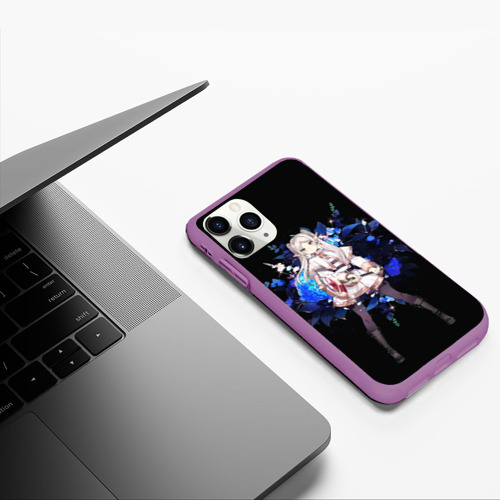 Чехол для iPhone 11 Pro матовый с принтом Фрирен маг эльфийка, фото #5