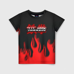 Детская футболка 3D Tekken fire fighting game
