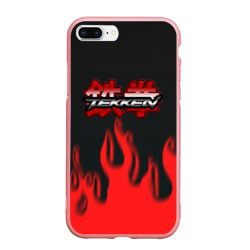 Чехол для iPhone 7Plus/8 Plus матовый Tekken fire fighting game