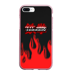 Чехол для iPhone 7Plus/8 Plus матовый Tekken fire fighting game