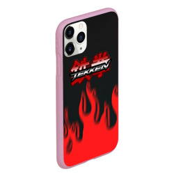 Чехол для iPhone 11 Pro Max матовый Tekken fire fighting game - фото 2