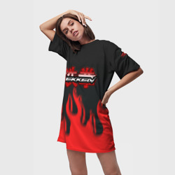 Платье-футболка 3D Tekken fire fighting game - фото 2