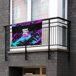 Флаг-баннер GTA vice city неоновые краски - фото 2