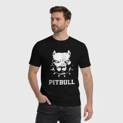 Мужская футболка хлопок Pitbull - фото 2