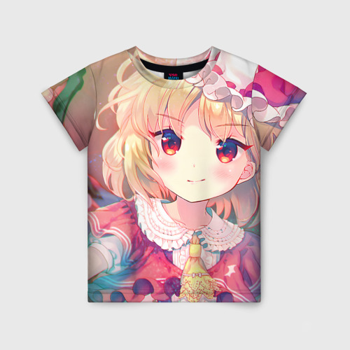 Детская футболка 3D Touhou Project Flandre Cute, цвет 3D печать