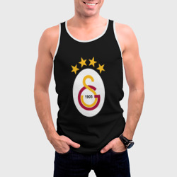 Мужская майка 3D Galatasaray logo fc - фото 2