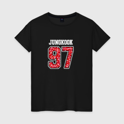 Jungkook legendary – Женская футболка хлопок с принтом купить со скидкой в -20%