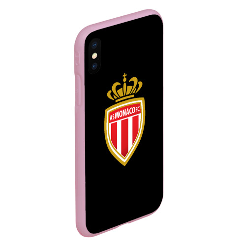 Чехол для iPhone XS Max матовый Monaco fc, цвет розовый - фото 3