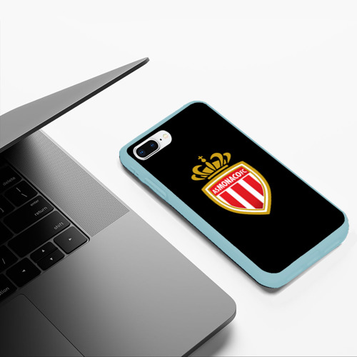 Чехол для iPhone 7Plus/8 Plus матовый Monaco fc, цвет мятный - фото 5