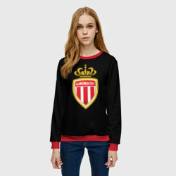 Женский свитшот 3D Monaco fc - фото 2