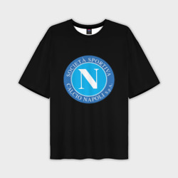 Мужская футболка oversize 3D Napoli fc