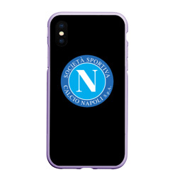 Чехол для iPhone XS Max матовый Napoli fc