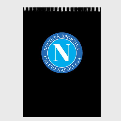 Скетчбук Napoli fc, цвет белый