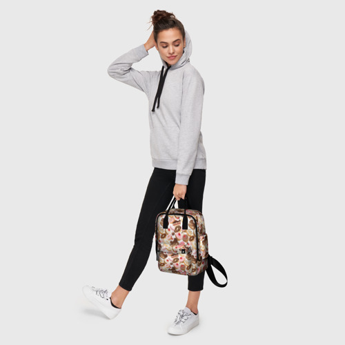 Женский рюкзак 3D с принтом Сладости разные, фото #4