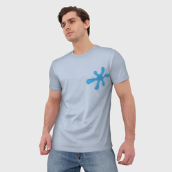 Мужская футболка 3D Пятно - фото 2