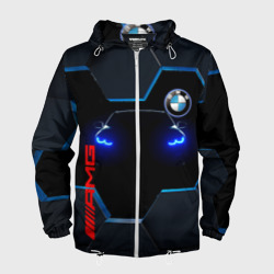 Мужская ветровка 3D Тень BMW