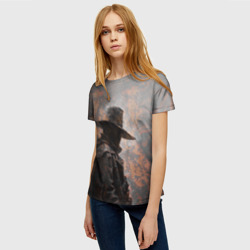 Женская футболка 3D Охотник на ведьм  - фото 2