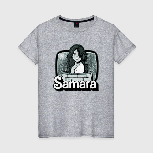 Женская футболка хлопок Samara, цвет меланж