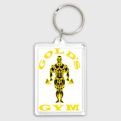 Брелок прямоугольный 35*50 Зал голда 