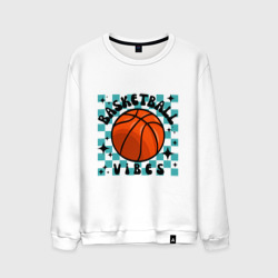 Мужской свитшот хлопок Basketball vibes