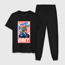 Мужская пижама хлопок Trump obey