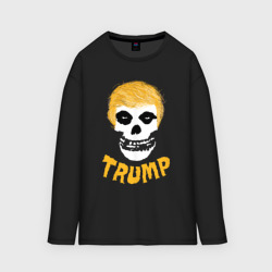 Женский лонгслив oversize хлопок Trump Misfits