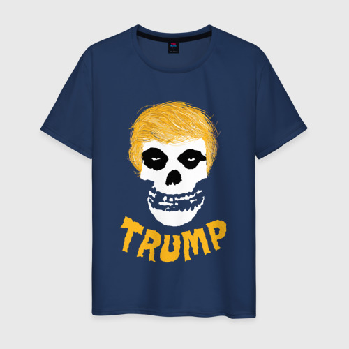 Мужская футболка из хлопка с принтом Trump Misfits, вид спереди №1