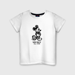 Mickey classic: origin 1928 – Детская футболка хлопок с принтом купить со скидкой в -20%
