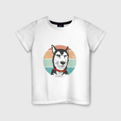 Huskies are in turmoil – Детская футболка хлопок с принтом купить со скидкой в -20%