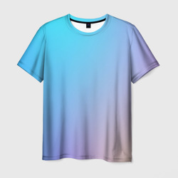 Мягкий разноцветный градиент – Мужская футболка 3D с принтом купить со скидкой в -26%