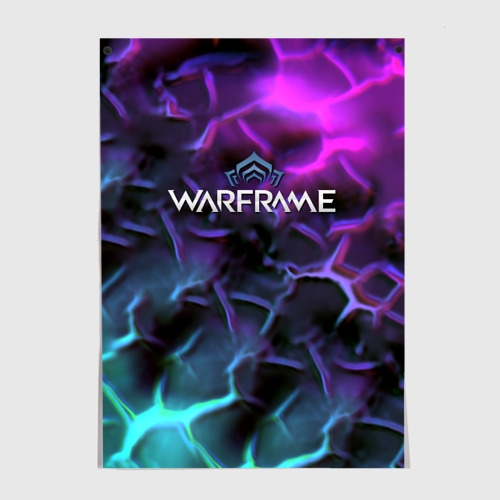 Постер Warframe flame texture