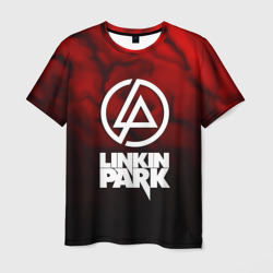 Мужская футболка 3D Linkin park strom честер