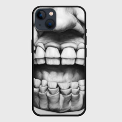 Улыбка ужаса – Чехол для iPhone 14 Plus с принтом купить
