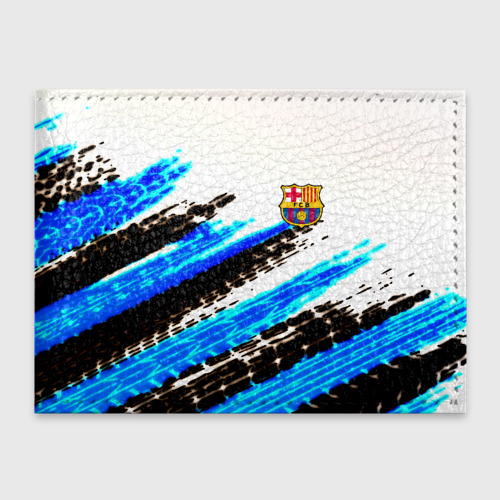 Обложка для студенческого билета Barcelona fc club, цвет синий