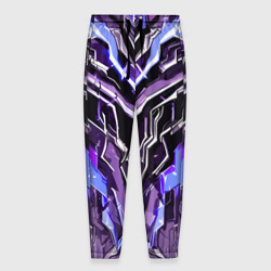 Мужские брюки 3D Фиолетовый камень