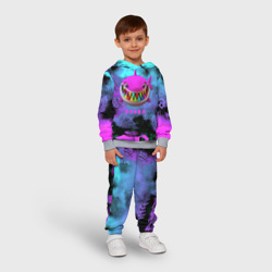 Детский костюм с толстовкой 3D 6ix9ine neon - фото 2