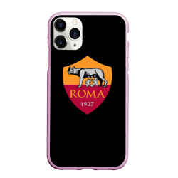 Чехол для iPhone 11 Pro Max матовый Roma fc club sport