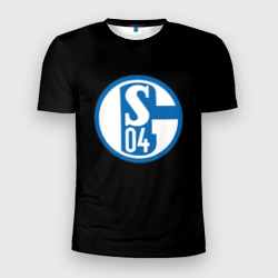 Мужская футболка 3D Slim Schalke 04 fc club sport