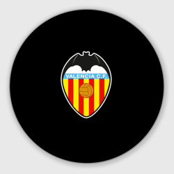 Круглый коврик для мышки Valencia fc club sport