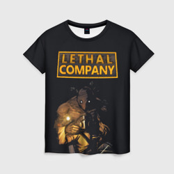 Женская футболка 3D Lethal company