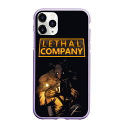 Чехол для iPhone 11 Pro матовый Lethal company