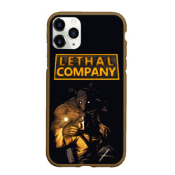 Чехол для iPhone 11 Pro Max матовый Lethal company