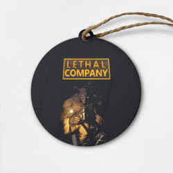 Деревянная игрушка круг Lethal company