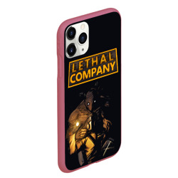 Чехол для iPhone 11 Pro Max матовый Lethal company - фото 2