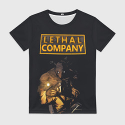 Женская футболка 3D Lethal company