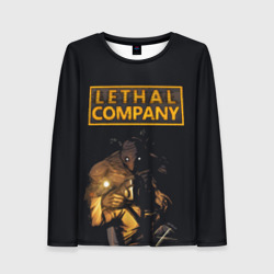 Женский лонгслив 3D Lethal company