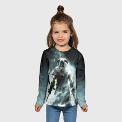 Детский лонгслив 3D Skyrim - Dovahkiin - фото 2