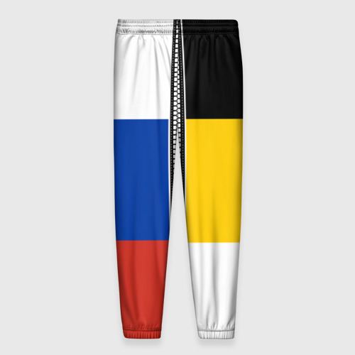 Мужские брюки 3D Россия - патриот, цвет 3D печать - фото 2